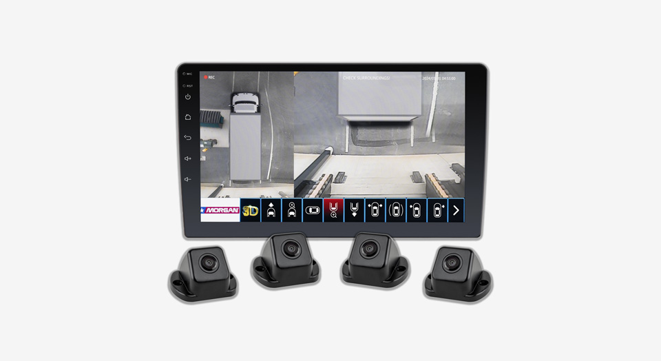 Produit de systèmes de caméras 360&deg; + moniteur